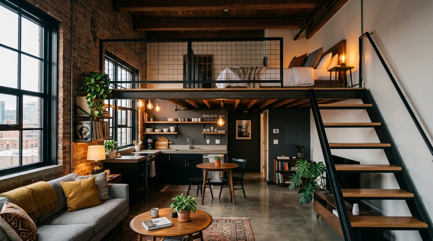 Keep the palette airy to enlarge the room inspiration for a studio apartment.